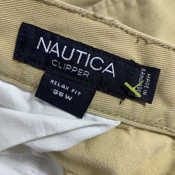 Nautica Chaps Bundle Mens Cargo Shorts 36 Waist Khaki - Picture 6 of 14